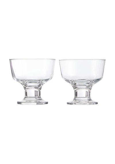 LAV Destina Cam Dondurma & Tatlı Kasesi 2'li Küçük Boy 285 ml (Reçellik  )