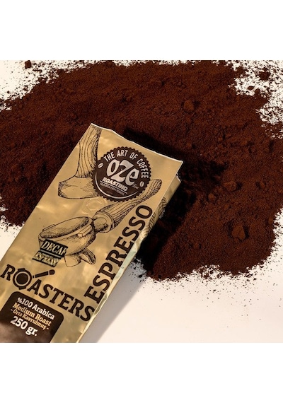 Oze Decaf Espresso Kahve 250 G Öğütülmüş