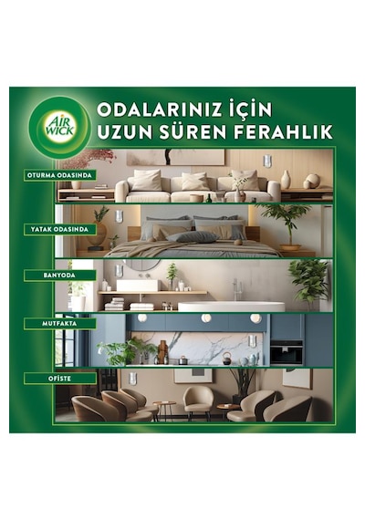 Air Wick Elektrikli Oda Kokusu Yedek Şişe Beyaz Orkide 19 Ml