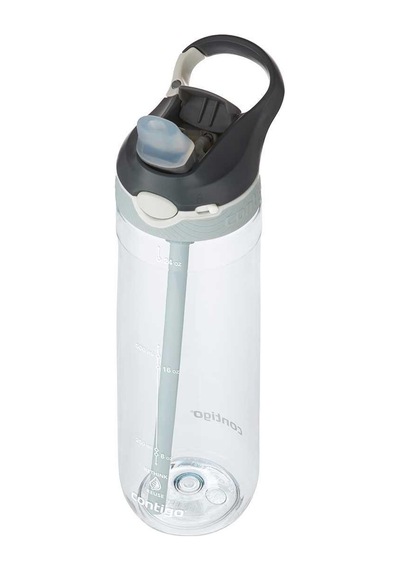 Contigo Ashland Tren Tek El Bas İç Kapaklı Su Matarası 720ml 2191384 - Şeffaf
