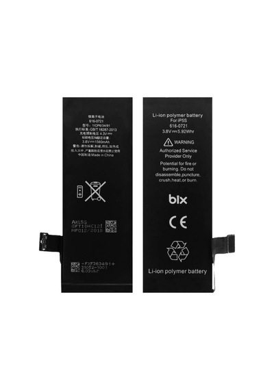 Bix Apple Uyumlu iPhone 5S Batarya Pili