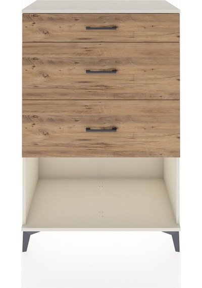 Hyperion Dolap 3 Çekmeceli 88x44x134 Aytaşı-çam Aytaşı