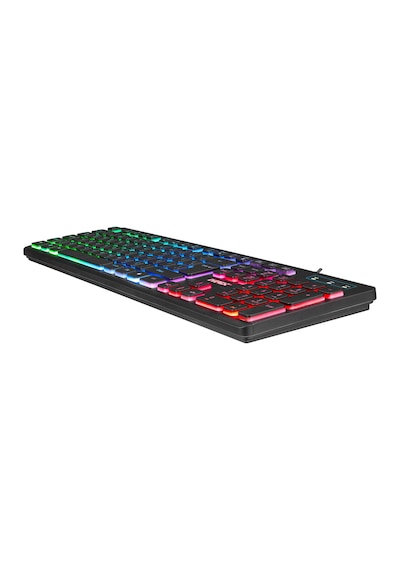 Everest KB-120 Sleek USB Gökkuşağı Aydınlatmalı Oyuncu Q Klavye