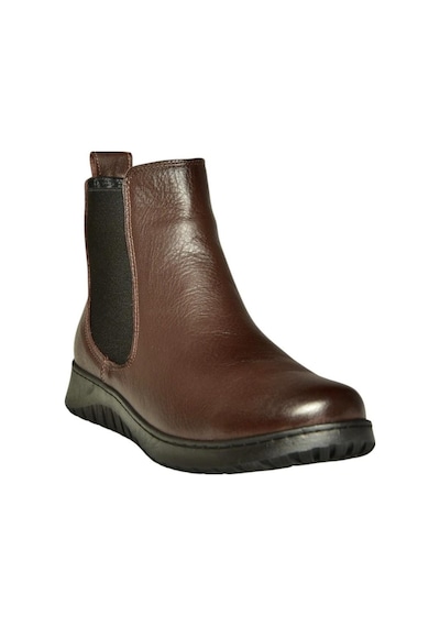 Fox Shoes V324501103 Kahverengi Hakiki Deri Kadın Bot Kahverengi-hakiki Deri