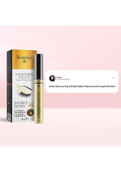 Rosense Kaş & Kirpik Bakım Yağı 5 Ml