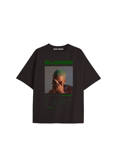 Kalic Studio Unisex Erkek Kadın Blond Frank Ocean Siyah T-shırt Franksiyah31 Kalic Studio Unisex Erkek Kadın Blond Frank Ocean Siyah T-shırt Franksiyah31