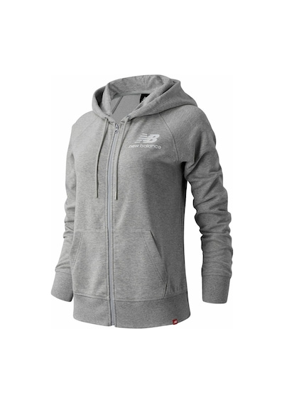 New Balance Kadın Sweatshırt Wj03530-ag Gri