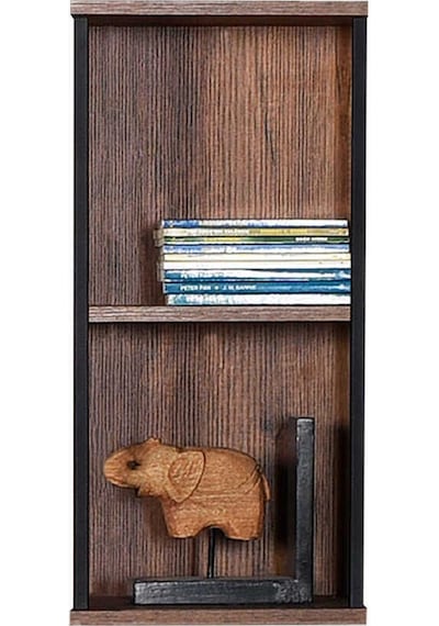 Profile Duvar Rafı-koyu Ceviz Oslo Ceviz 30x63x25 CM Gxyxd