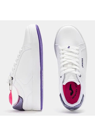Beyaz - Mor Joma Kadın Günlük Spor Ayakkabı Classic Lady 2519 Cclals2519
