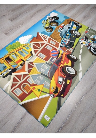Foto Baskılı Halı Artist Halı Araba 120X180 Cm