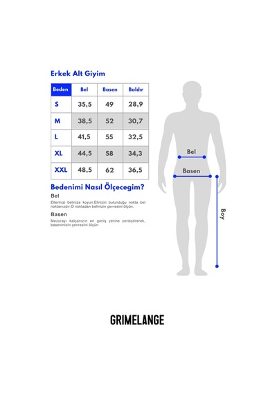 Grimelange Scuby Erkek Diagonel Organik Kumaşlı Içi Polarsız Nervürlü 3 Cepli Jogger Taş Rengi Eşofman Altı