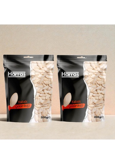 Kavrulmuş Tuzlu Kabak Çekirdeği 200 Gr X 2 Adet