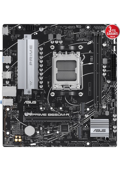 Asus Prıme B650m-r Amd Ddr5 7200+ Oc Hdmı M.2 Am5