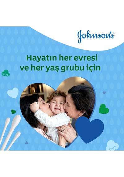Johnson's Kulak Temizleme Pamuğu 200'lü