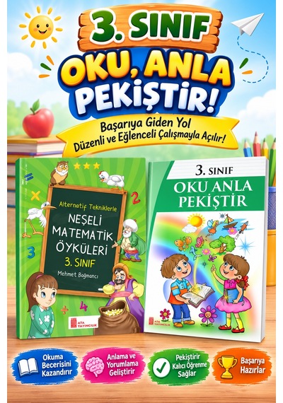 3.sınıf Neşeli Matematik Öyküleri-oku Anla Pekiştir