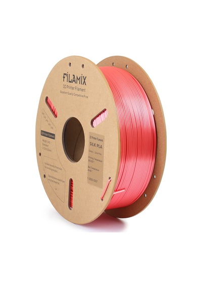 Filamix Pla Sılk Mercan Pembesi Filament 1,75mm 1kg - Bisiparisver