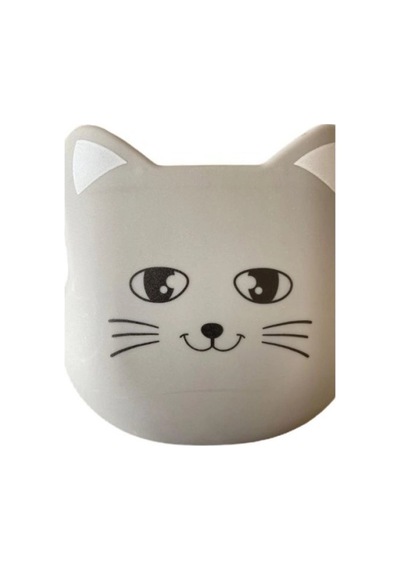 34 Cm Kullanıma Uygun Kedi Tasarımlı Ergonomik Tuvalet Fırçası 000 Açık Krem