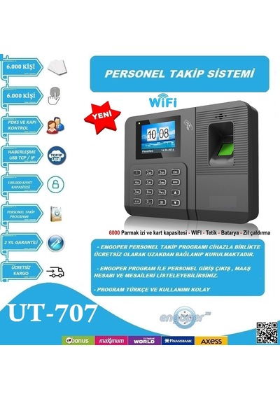 Wifi  Parmak İzi  Personel Takip Sistemi