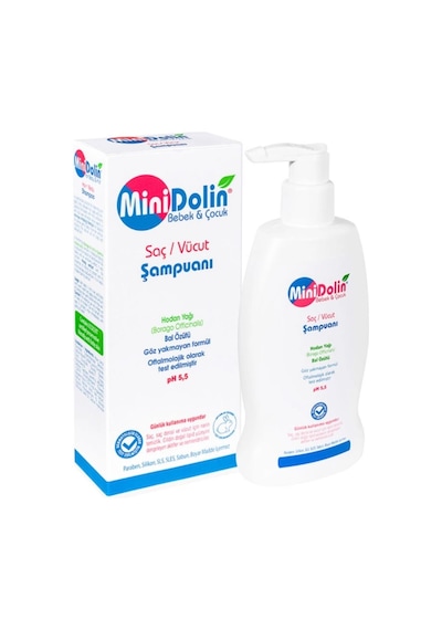 Minidolin Bebek & Çocuk Saç ve Vücut Şampuanı 250 ML