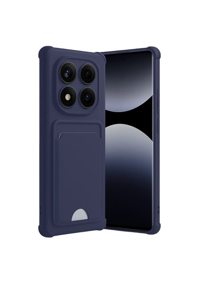 Xiaomi Redmi Note 14 Pro 4g Uyumlu Kelvin Kartvizitli Silikon - Lacivert