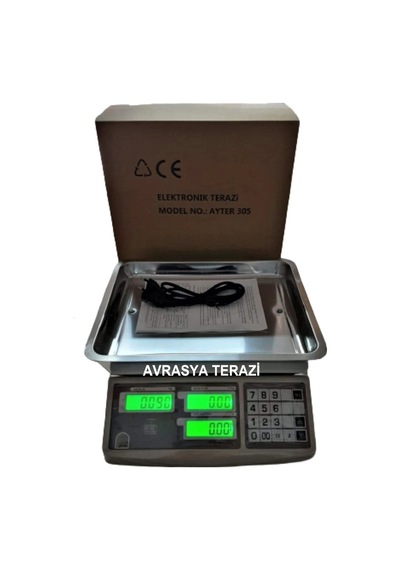 Ayter Hassasiyetli Elektronik Terazi 30 KG 5G Hassasiyet