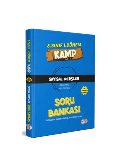 Editör 8. Sınıf 1. Dönem Kamp Sayısal Soru Bankası