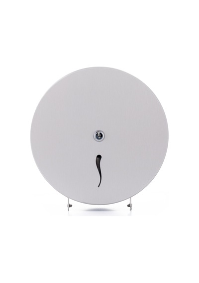 ARGESAN-Paslanmaz Çelik Jumbo Tuvalet Kağıtlığı MINI Q22 cm-KROM