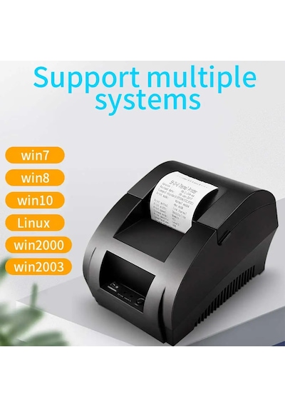 Hztz 5890k 58mm Termal Yazıcı 58mm Usb Termal Makbuz Yazıcı Usb Pos Sistemi Bize Fiş Usb And Bluetooth