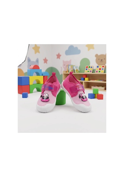 Gezer Çoçuk Unisex Keten Kaymaz Taban Cırtlı Ev, Okul, Kreş ,anaokulu Günlük Kullanım Panduf Pembe Flamingo Kız Gezer Çoçuk Unisex Keten Kaymaz Taban Cırtlı Ev, Okul, Kreş ,anaokulu Günlük Kullanım Panduf Pembe Flamingo Kız