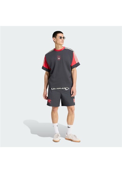 Adidas Nylon Gfx Short Çok Renkli