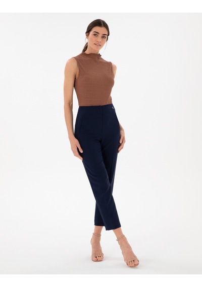 Pierre Cardin Kadın Kahverengi Bluz Örme 50301493-vr029 Kahverengi