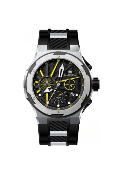 Warren Marrison Mr25007-a Quartz Erkek Kol Saati Gümüş - Siyah