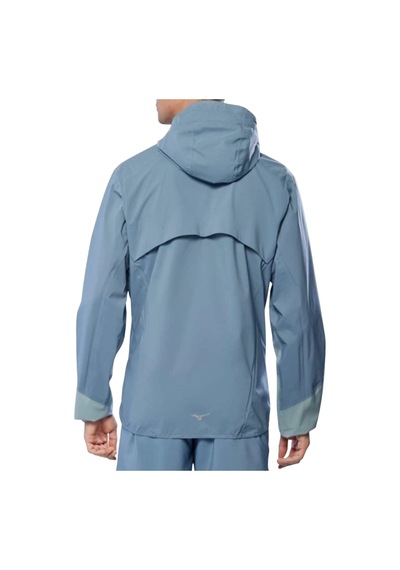 Mizuno Waterproof 20k Er Jacket Erkek Yağmurluk Gri Çok Renkli