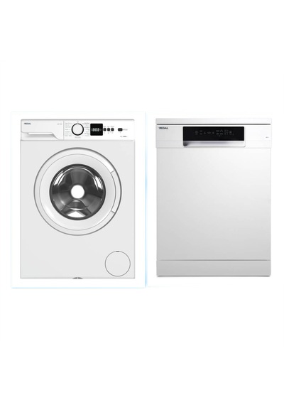 Regal CMI 71101 7 KG Çamaşır Makinesi + BM 313 3 Program Bulaşık Makinesi Seti