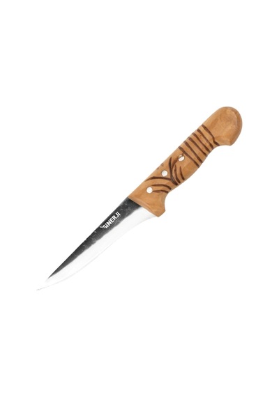 Wooden Saplı Dövme Sıyırma Bıçağı 14,5 Cm