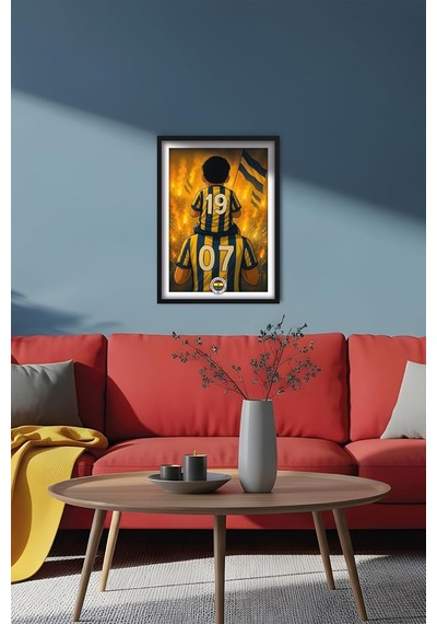 Kartpost3r Fenerbahçe 1907 Tablo Poster No: 0051 Çerçevesiz