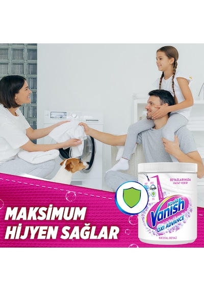 Vanish Kosla Multipower Oxi Advance Beyazlar İçin Leke Çıkartıcı & Deterjan Toz 800 G