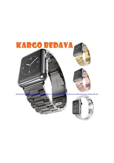 Apple Uyumlu Watch 42 MM Celik Kordon 42 MM Kordon
