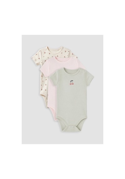 Lc Waikiki Alıta Cıty Farkıyla Lcw Baby Ekru Baskılı Kız Bebek Çıtçıtlı Body 3'lü Ekru - 930971299 Ekru