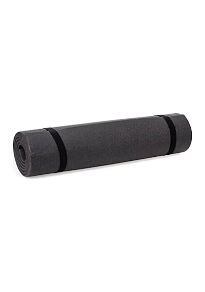 8mm Siyah Pilates Matı Pilates Ve Yoga Egzersiz Matı Gümüş