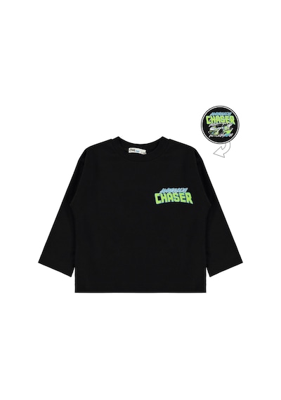 Civil Boys Chaser Araba Baskılı 2-5 Yaş Sweatshirt Km - Siyah