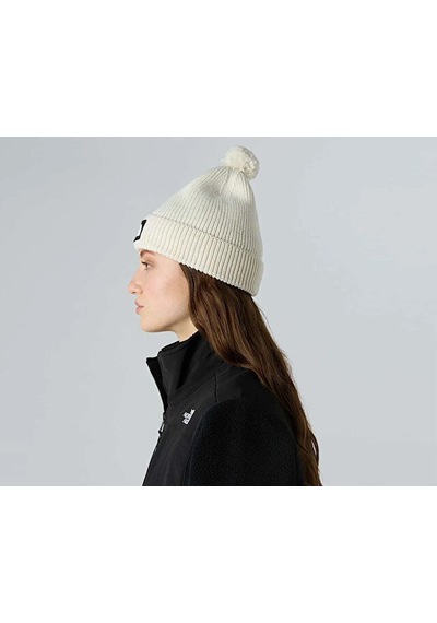 The North Face Tnf Logo Box Pom Beanie Bere Nf0a8chfqlı1 Beyaz Beyaz