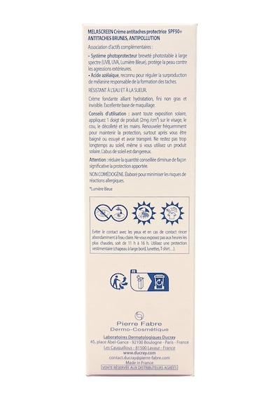 Melascreen Uv Cream Spf 50+ Leke Karşıtı Kuru Ciltler İçin Güneş Kremi 50 Ml