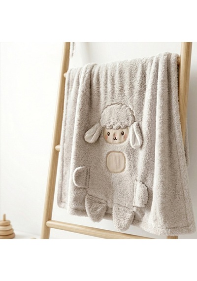 Sebi Bebe Bebek Welsoft Battaniye 1161 Bej