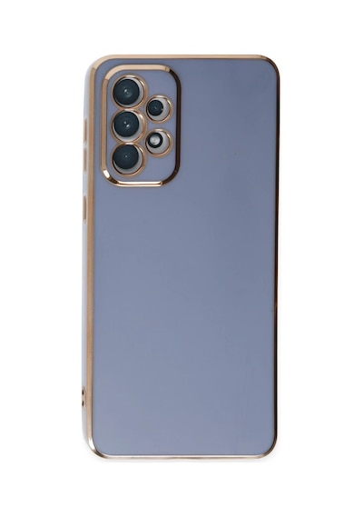 Samsung Galaxy A73 5g Kılıf Volet Silikon - Mavi 0.2M-Çok Renkli