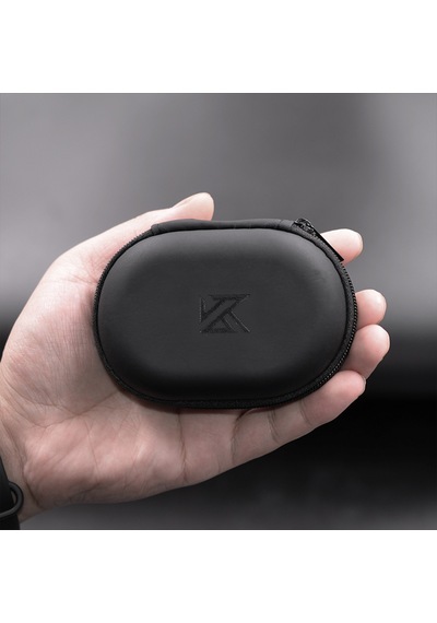 Kz Kulaklık Kılıfı Oval Kutu Çanta Fermuarlı Toz Geçirmez Koruma Tutacağı Görselde Gösterildiği Gibi