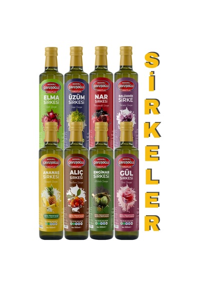 Gül Sirkesi Doğal Fermantasyon 500ml