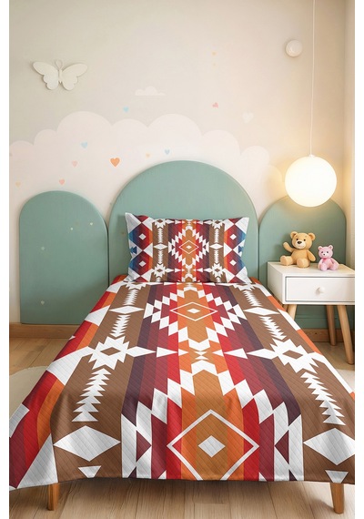Bohem Geometrik Genç Odası Tek Kişilik Pike Takımı - Etnik Turuncu 160x220 Cm Kapitone Yatak Örtüsü Mercansı Nehir Esintisi Bohem Geometrik Genç Odası Tek Kişilik Pike Takımı - Etnik Turuncu 160x220 Cm Kapitone Yatak Örtüsü Mercansı Nehir Esintisi