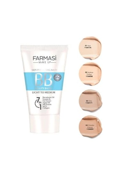Bb Krem, Açık, 50 Ml, No: 01
