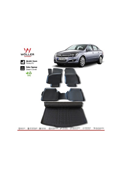 Opel Astra H Paspas Bagaj Havuzu Sedan 2007 2013 Arası 3d Havuzlu